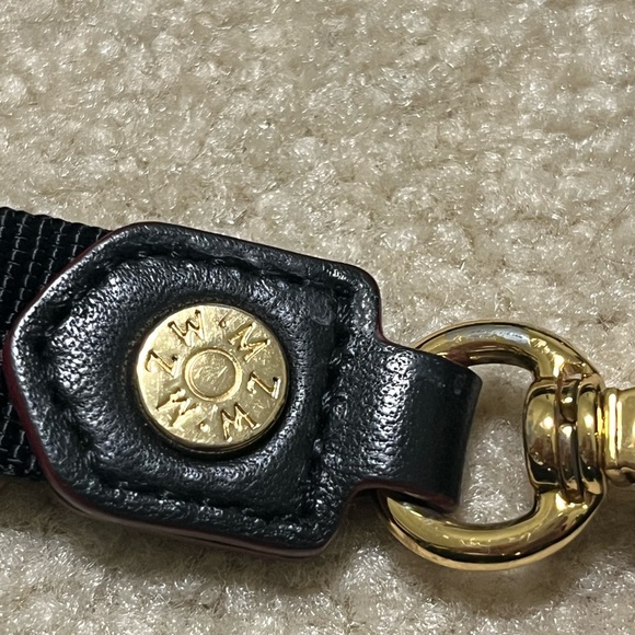 MZ Wallace Black Crossbody Bag with Gold Accents - Picture 5 of 8